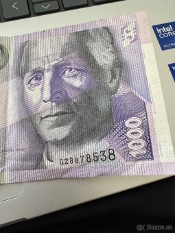 1000 Slovenských korún 1993, séria G 2 ks - 10
