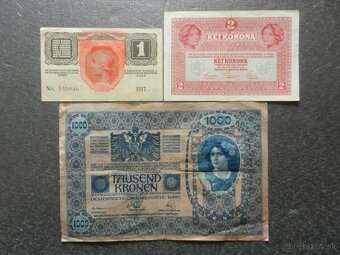 Bankovky staré RU a staré Rakúsko - 10