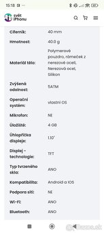 Garmin Vivoactive 4s top stav - 10