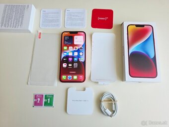 APPLE IPHONE 14 PLUS 128 GB RED EDITIO,BATERKA 100% - 10