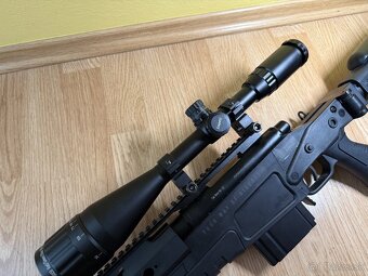 Airsoft sniper MB4411D + puškohľad a dvojnožka - 10