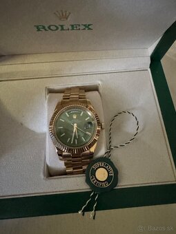 Rolex day date 40 green dial - 10