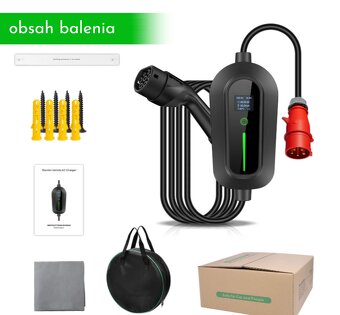 Nová nabíjačka WallBox 11kW do 5kolíku 380V Typ 2 + záruka - 10