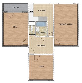 3-izbový byt po rekonštrukcii, Okružná, Rožňava - 10