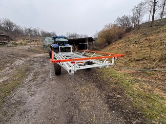 Vlečka na prevoz balíkov sena slamy a iného - 10