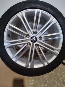 Letne pneumatiky 225/40 R17 na Original SEAT diskoch - 10