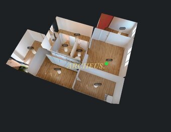 4 izbový byt v Sabinove, 76 m2, 3 poschodie s lodžiou - 10