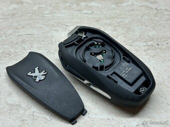 Peugeot Keyless kľúč originál - 10