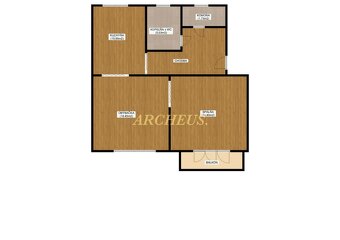 MODERNÝ TEHLOVÝ 2–IZBOVÝ BYT, MYJAVA, BRADÁČOVA ul. - 10