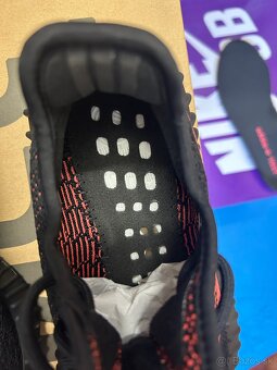 Adidas Yeezy Boost 350 V2 Core Black Red, 38.5 - 10