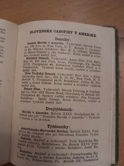 SLOVENSKO AMERICKÝ vreckový kalendár 1918 - 10