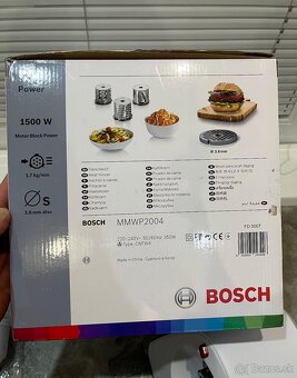 Nový mäsomlynček SmartPower 1500 W Bosch - 10