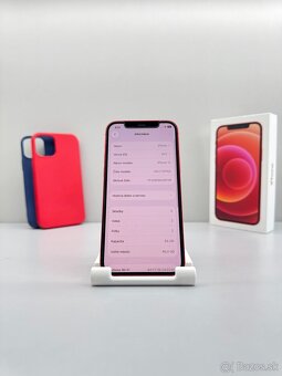 iPhone 12 RED NOVÁ BATÉRIA 100% - 10