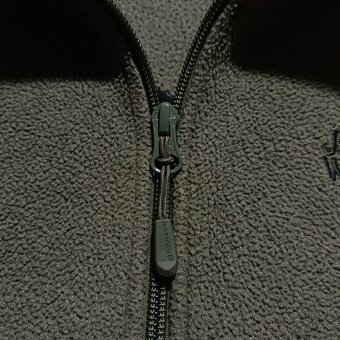 Jack Wolfskin zelená khaki flísová bunda / mikina fleece XL - 10