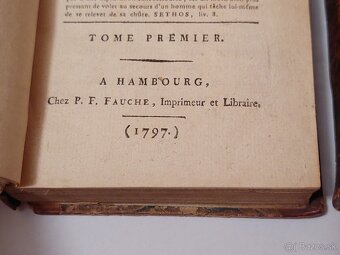 3 knihy z roku 1797 originály - 10