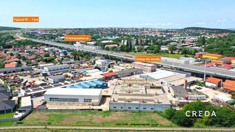 CREDA | prenájom 1 662 m2 výrobná hala, Nitra - 10