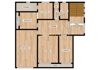 NA PREDAJ 5-IZB.ROD.DOM, POZEMOK 858M2, STARÁ MYJAVA - 10