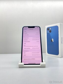 iPhone 13 BLUE 128GB ORIGINÁL STAV PRÍSLUŠENSTVO - 10