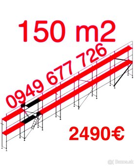 Predám lešenie kvalitne ,certifikované , pozink - 10