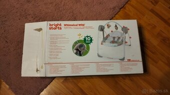 Detská hojdačka s melódiami Whimsical Wild 1-72 - 10