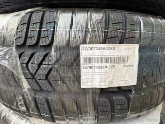 PREDÁM úplne NOVÚ sadu 18" ALU disky AUDI + nové zimné pneu - 10