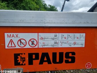 Paus ASA 31WH Strešný rebríkový výťah, transportér 31 metrov - 10