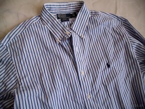 Ralph Lauren  pánska košeľa pásik 2XL - 10