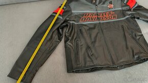 Harley Davidson pánska kožená bunda - 10