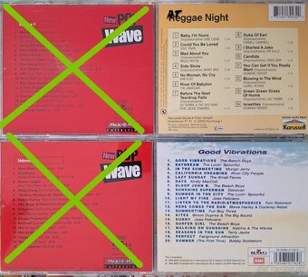 ROZNE CD VÝBERY - kus 1,00€ - 10
