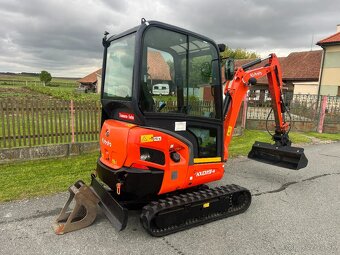Minibagr Kubota KX019-4 hyd.podvozek / 2x lžíce - 10