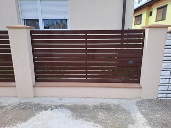 Hliníkové ploty brány pergola zábradlia kovové brány - 10