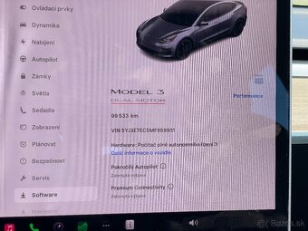 Tesla Model 3 Performance 2021 EAP odpočet - 10