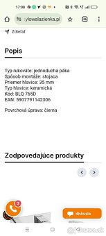 Vodovodná batéria kvadrato BLQ 765D - 10