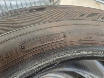 215/60 r16 letné 4 ks DUNLOP dezén 7,3 - 7,1 mm - 10