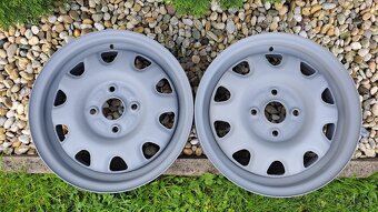 PLECH. DISKY PO 1 KUSE - ŠKODA, FIAT, PEUGEOT, FORD,RENAULT, - 10