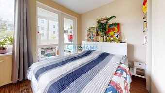 3D, predaj 3 izb. byt, balkón, loggia, klíma, Agátová ul., D - 10
