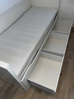 Rozkladacia posteľ HEMNES s úložným priestorom - 10