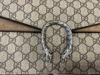 GUCCI Dionysus GG Supreme Small shoulder bag - 10