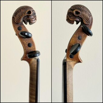 🎻Husle 4/4 staré nemecké ( lion head) - 10