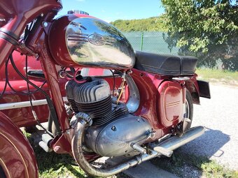 Jawa 350 typ 360 + sajd s TP a EČ - 10