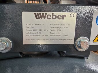 Taliansky KOMPRESOR 200L a 270L - 10