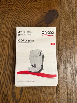 Autosedacka Britax römer KIDFIX III M - 10