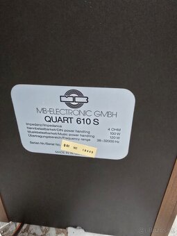 MB Quart 610S trojpásmová stlpová reprosústava - 10