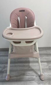 Jedálenská stolička CARETERO pink - 10