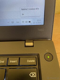 PREDÁM KOMPLETNE  INOVOVANÝ NOTEBOK LENOVO Thinkpad T460 - 10