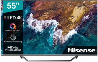 55-palcový (139 cm) QLED 4K SMART TV HISENSE 55U7QF, záruka. - 10