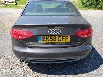 ľavé predné dvere Audi A4 b8 - 10