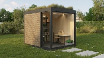Predám mobilný, zateplený, moderný, dizajnový domček z ocele - 10