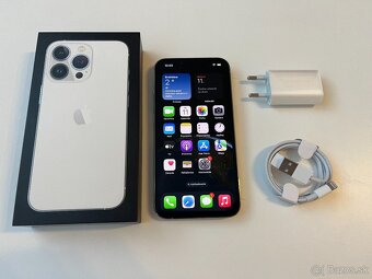 apple iphone 13 PRO 128gb Silver / Batéria 100% - 10