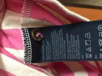 TOMMY HILFIGER originál nová kolekcia pasikave tricko L - 10